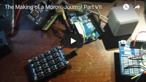 The Making of a Moron: Journal Part VII